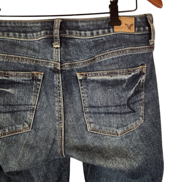 American Eagle Boy crop jeans size 0/28 - Picture 4 of 9